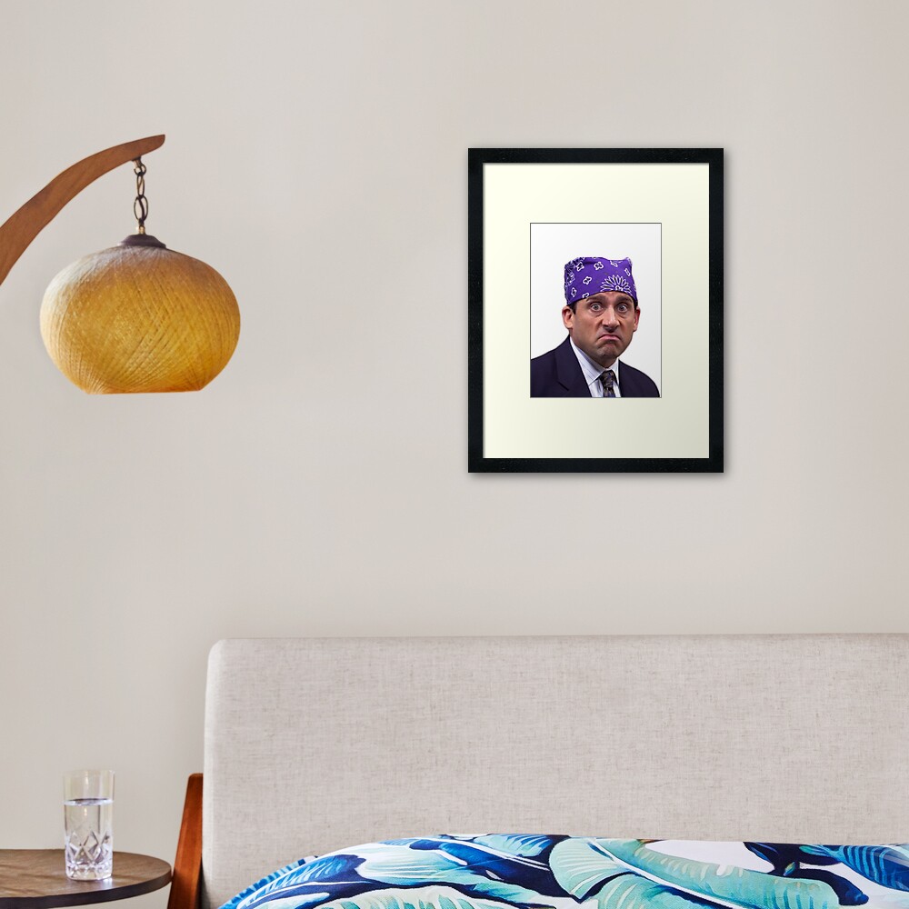 prison mike Framed Art Print