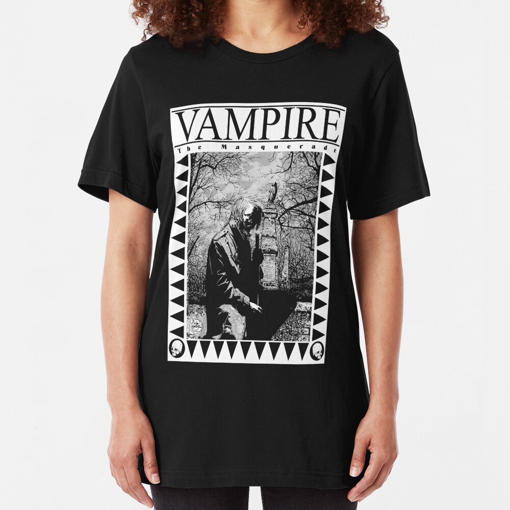 Retro: Vampire: The Masquerade 2 Slim Fit T-Shirt