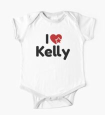 I love Kelly, I heart Kelly One Piece - Short Sleeve