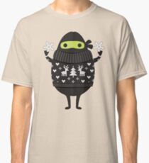 Ninjacado in Holiday Sweater Classic T-Shirt