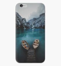 Vinilo o funda para iPhone Braies - Colección Dolomitas
