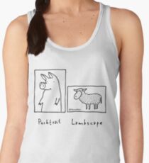 Camiseta de tirantes para mujer Porktrait