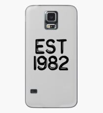 EST 1982 Hülle & Klebefolie für Samsung Galaxy