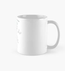 Flask, hearts tornado, love message. Feeling, mood Mug