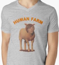 Human Farm Men's V-Neck T-Shirt
