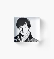 Sherlock bbc Acrylic Block