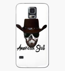 Funda/vinilo para Samsung Galaxy Cráneo americano