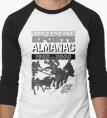 Back to the Future Almanac B&W Baseball ¾ Sleeve T-Shirt