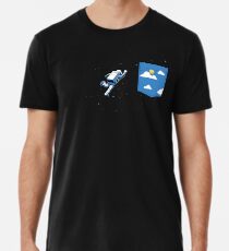 Camiseta premium para hombre Bolsillo espacial