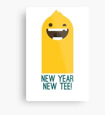 New Year New Tee! Metal Print