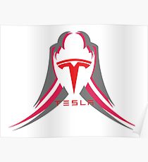 Tesla Falcon9 Poster