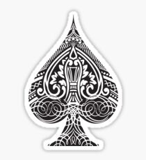 Occults Ace of Spades Sticker