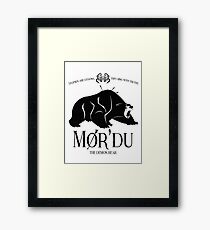 Mor'du Framed Print