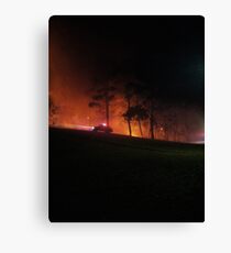 fire on the hill Canvas Print