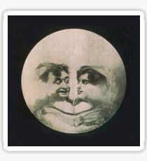 Moon Optical Illusion Sticker