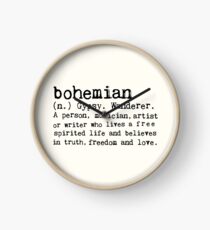 Bohemien Uhr