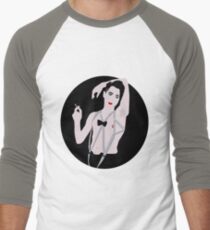 Emcee from Cabaret! Men's Baseball ¾ T-Shirt