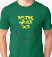 Resting Grinch Face Unisex T-Shirt
