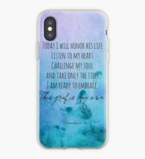I will honor his life iPhone Case