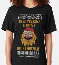 Have Yourself A Gritty Little Christmas Slim Fit T-Shirt