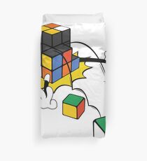 magic cube fall Duvet Cover