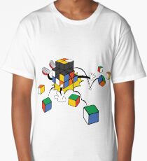 magic cube fall Long T-Shirt