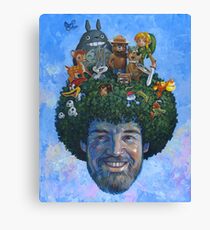Bob Ross Canvas Print