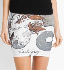 MorbidiTea - Earl Grey with Ram Skull Mini Skirt