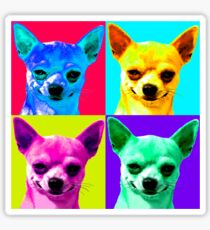 Chihuahua Pop Art Sticker