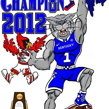 Kentucky Wildcat 2012 Championship Poster for Sale by GreatScottsArt