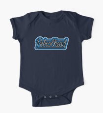 Body de manga corta para bebé Petrolhead Blue