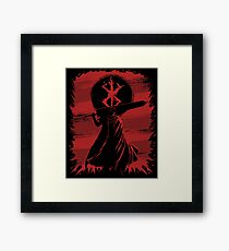 Black Swordsman Framed Print