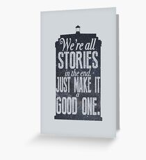 Stories Greeting Card