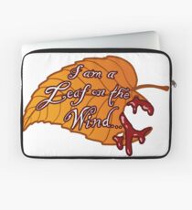 Leaf on the wind Laptop Sleeve
