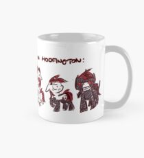 Zwei Monate in Hoofington Tasse (Standard)