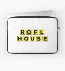 ROFL House (Waffle House Parody) Laptop Sleeve