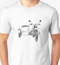 Sidecar motorcycle Unisex T-Shirt