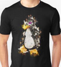 Penguin female girl watercolor painted Unisex T-Shirt