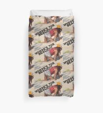 Drunk Snooki Duvet Cover