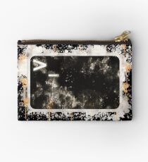 Bash terminal linux watercolor painted Studio Pouch