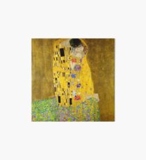 The Kiss - Gustav Klimt Art Board