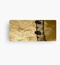 Among the clouds-timeless Canvas Print