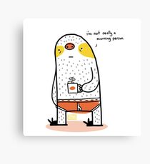 Sleepy Sloth Canvas Print