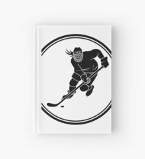 Womens Hockey Hardcover Journal