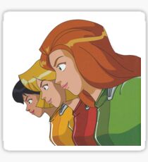 totally spies portrait Sticker