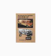 GMC MOTORHOME Art Board Print