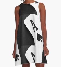 Vestido acampanado Naipe Monochrome de Ace of Spades