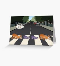 Octopus Road Greeting Card