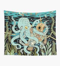 Diver Wall Tapestry