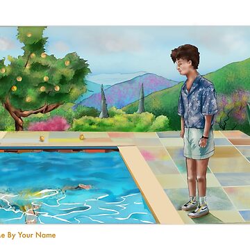 Call Me By Your Name - Elio and Oliver in the pool  Tote Bag for Sale by  antonymelvin14